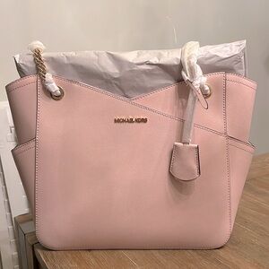 Michael Kors large leather tote
